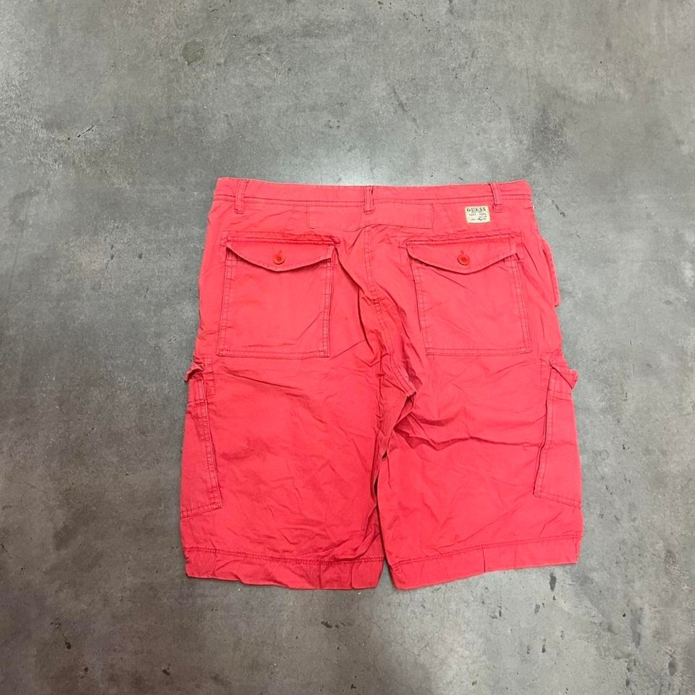 Vintage Y2K guess jeans salmon skater grunge baggy‎ utility cargo shorts